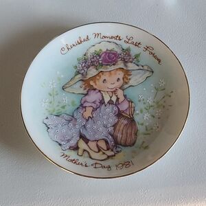 Cherished Moments decorative plate